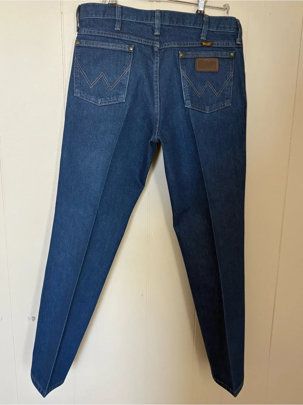 Wrangler Men's Slim Jeans in Dark Blue